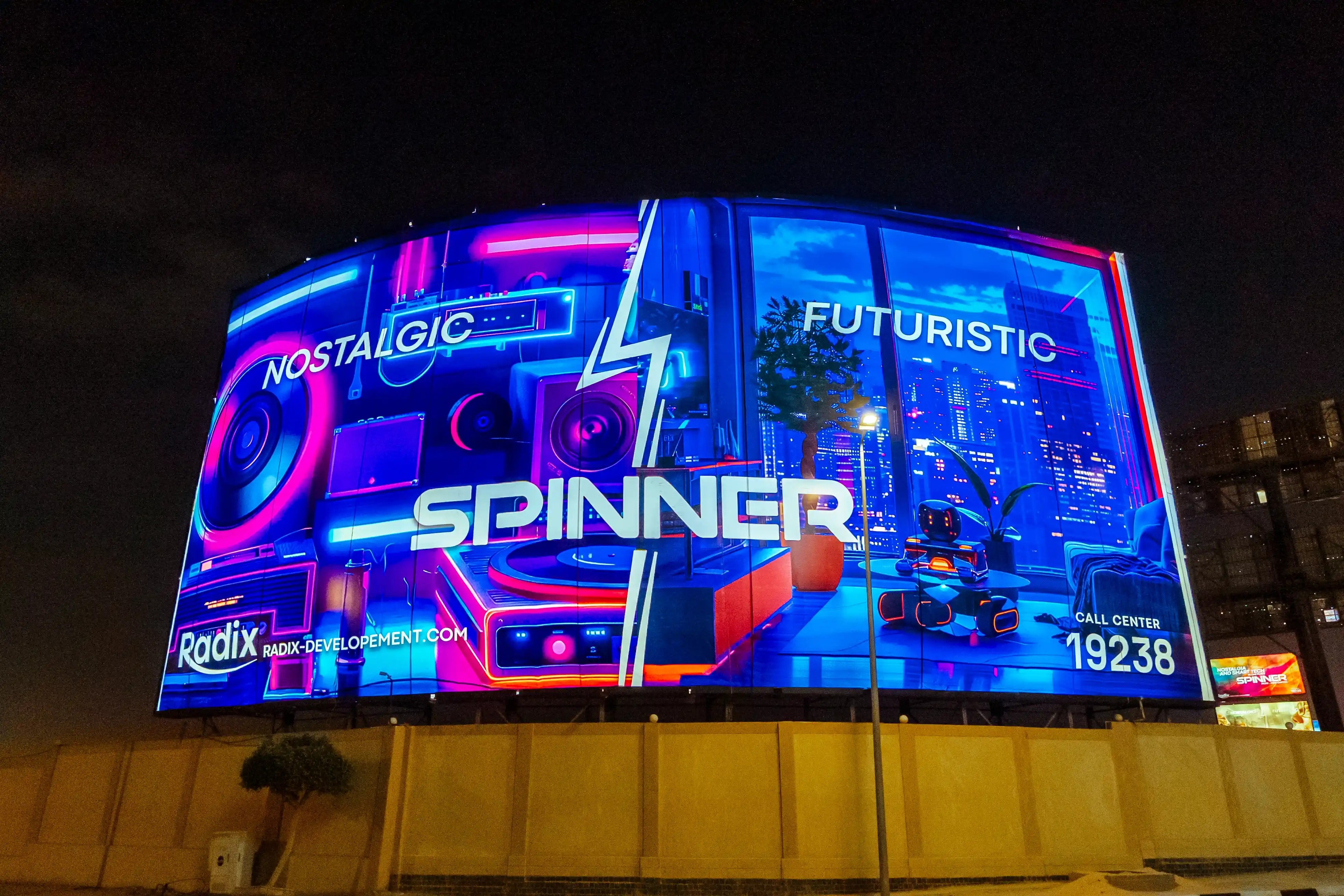 BILLBOARD RADIX-PROJECT SPINNER 54